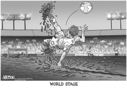 BP ON WORLD STAGE by RJ Matson