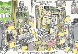 ARLINGTON CEMETERY by Pat Bagley