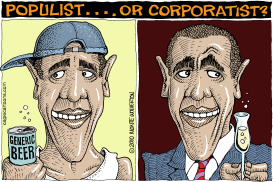 OBAMA  POPULIST OR CORPORATIST by Wolverton