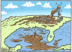 OIL INDUSTRY DEREGULATION  by Bob Englehart