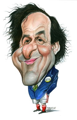 MICHEL PLATINI by Petar Pismestrovic