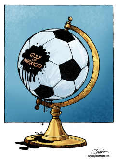 THE WORLD AND THE SOCCER by Dario Castillejos