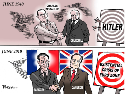 FRENCH-BRITISH TIES by Paresh Nath