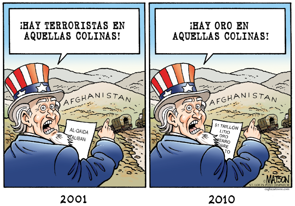  HAY ORO EN AQUELLAS COLINAS  by RJ Matson