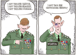 GENERAL STANLEY MCCHRYSTAL by Bob Englehart