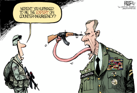 GENERAL MCCHRYSTAL by Nate Beeler