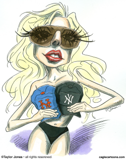 LADY GAGA - A LEAGUE OF HER OWN  by Taylor Jones