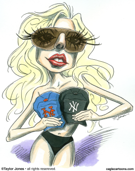 LADY GAGA - A LEAGUE OF HER OWN  by Taylor Jones