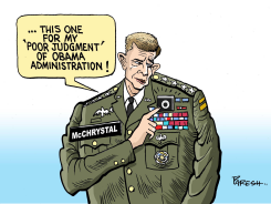 GENERAL MCCHRYSTAL by Paresh Nath