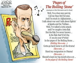 MCCHRYSTAL IN ROLLING STONE by John Cole