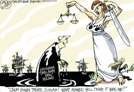 JUDICIAL BOOBS by Pat Bagley