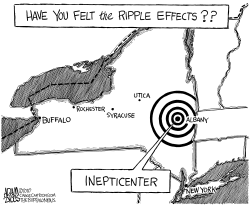 LOCAL NEW YORK STATE TREMORS by Adam Zyglis