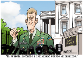 DESPEDIDA DEL GENERAL MCCHRYSTAL  by RJ Matson