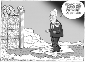 SENADOR ROBERT BYRD by Bob Englehart