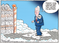 SENADOR ROBERT BYRD  by Bob Englehart