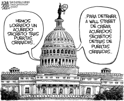 EL CONGRESO LOGRA UN ACUERDO by Adam Zyglis