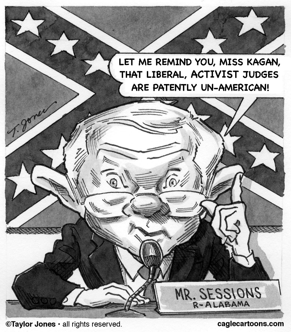  JEFF SESSIONS V ELENA KAGAN by Taylor Jones