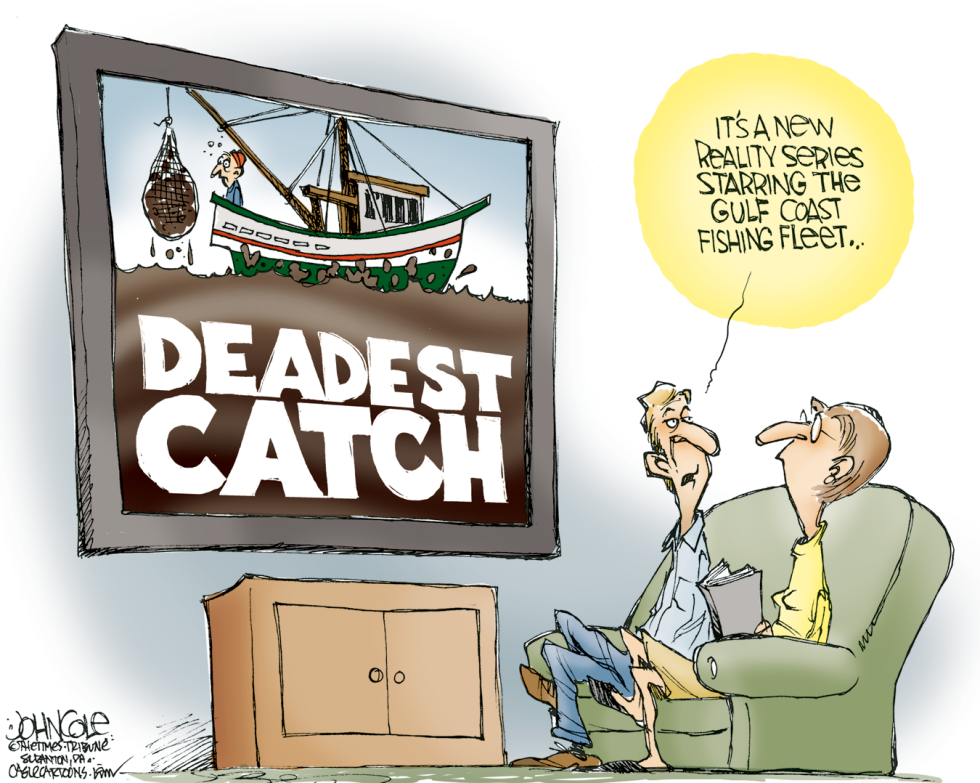  THE DEADEST CATCH by John Cole