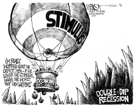 DOUBLE-DIP RECESSION by John Darkow