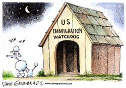 US IMMIGRATION WATCHDOG by Dave Granlund