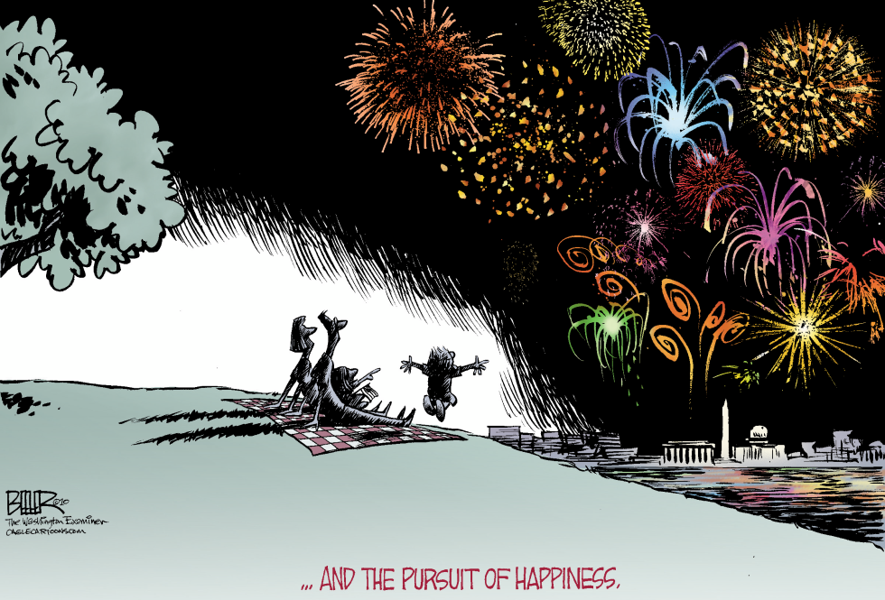  FOURTH OF JULY by Nate Beeler