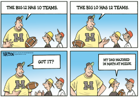 BIG 12 CONFERENCE REALIGNMENT by RJ Matson