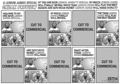 LEBRON JAMES TV SPECIAL by RJ Matson