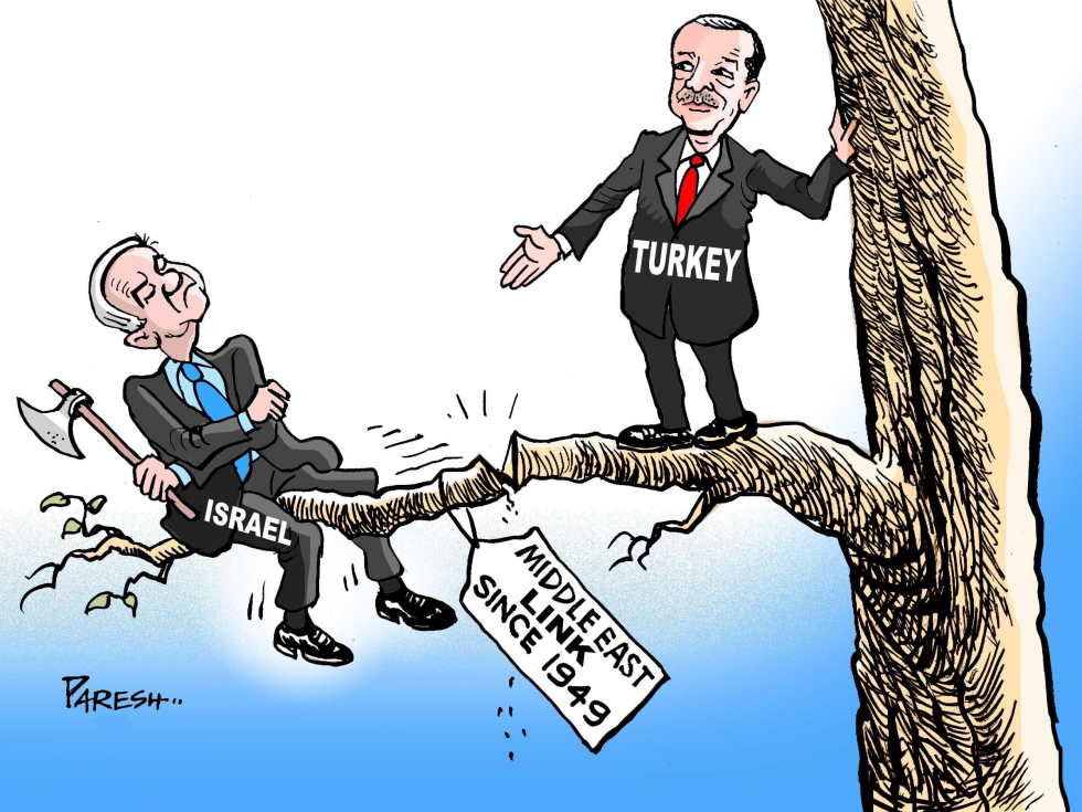  TURKEY-ISRAEL LINK by Paresh Nath