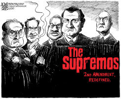 THE SUPREMOS by Adam Zyglis