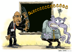 MICHAEL STEELE ANNOYS GOP by Daryl Cagle