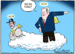 GEORGE STEINBRENNER  by Bob Englehart