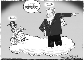 GEORGE STEINBRENNER by Bob Englehart