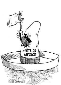 SIN PAZ EN EL NORTE DE MéXICO by Arcadio Esquivel