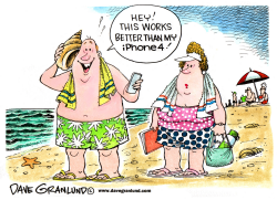 PROBLEMS WITH IPHONE 4 by Dave Granlund