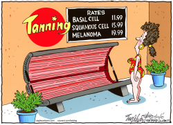 TANNING SALONS by Bob Englehart