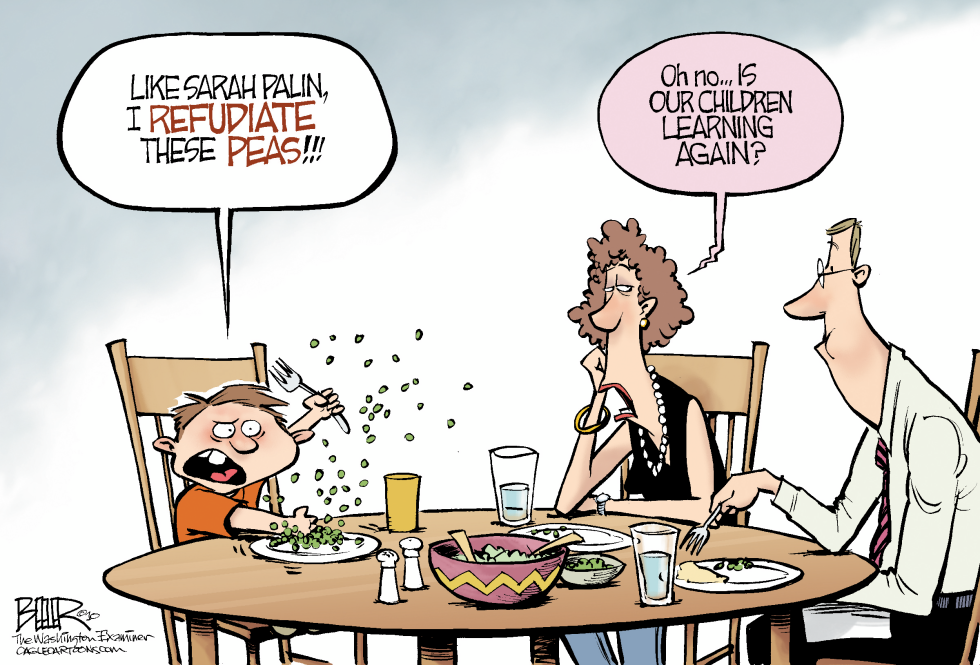  LANGUAGE OF PALIN by Nate Beeler