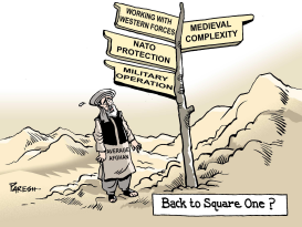 AFGHAN CROSSROADS by Paresh Nath