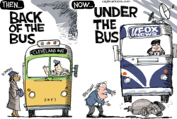 FOX NEWS BUS by Pat Bagley