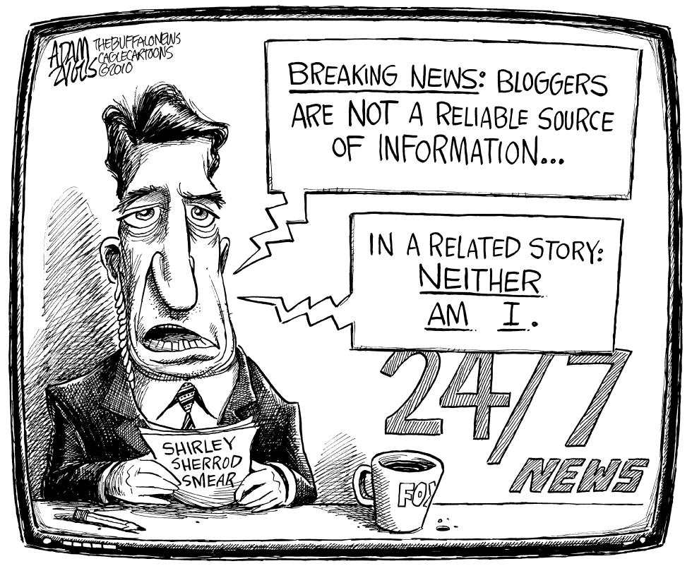  THE RELIABLE SOURCE OF INFORMATION by Adam Zyglis