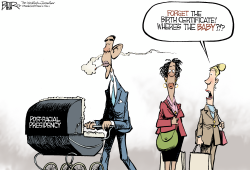 POST-RACIAL REALITY by Nate Beeler