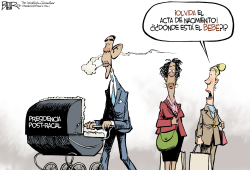 REALIDAD POST-RACIAL  by Nate Beeler