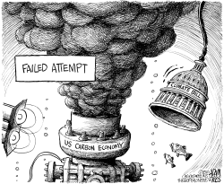 CAPPING THE OIL by Adam Zyglis