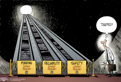 LOCAL DC - BROKEN METRO by Nate Beeler