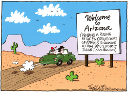 ARIZONA IMMIGRATION LAW by Bob Englehart