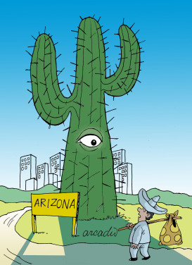 WELCOME TO ARIZONA COL by Arcadio Esquivel