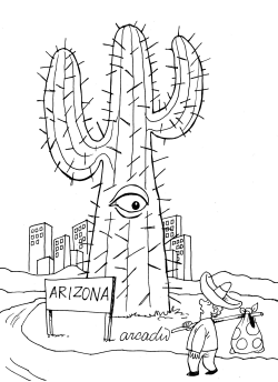 WELCOME TO ARIZONA  by Arcadio Esquivel