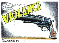 GUN VIOLENCE by Dave Granlund