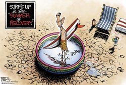 SUMMER OF RECOVERY by Nate Beeler