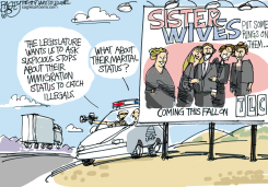 POLYGAMY CHIC by Pat Bagley