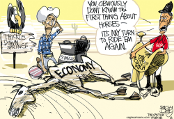 DEAD HORSE ECONOMY  by Pat Bagley